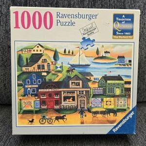 Ravensburger "Village Harbor" 1000 Piece Puzzle, Cheryl Bartley